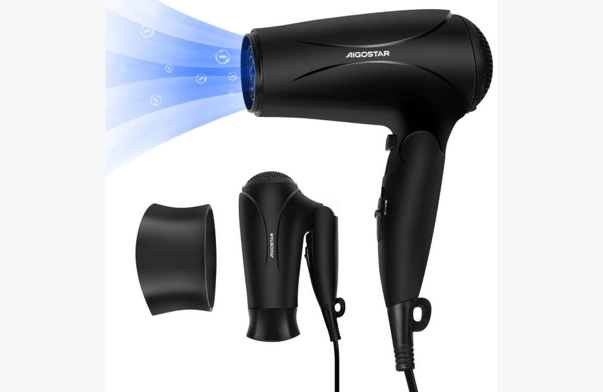 ¡Llévate el Secador de Pelo Plegable con Potencia Iónica a un Increíble Precio de Descuento!