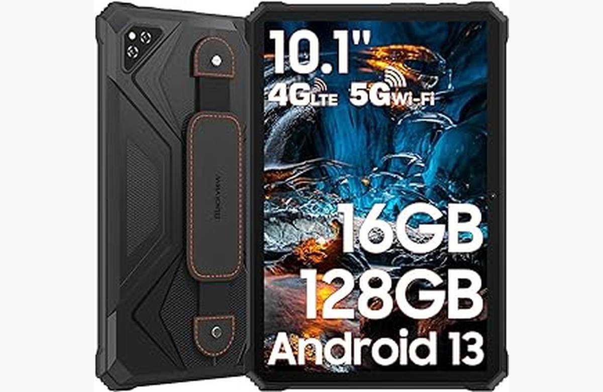 Blackview Rugged Tablet 10 Pulgadas al 30% de descuento ¡Ideal para construcción!