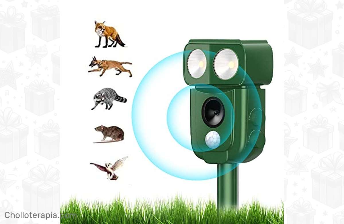 Adiós gatitos intrusos: el repelente ultrasónico que salvará tu jardín