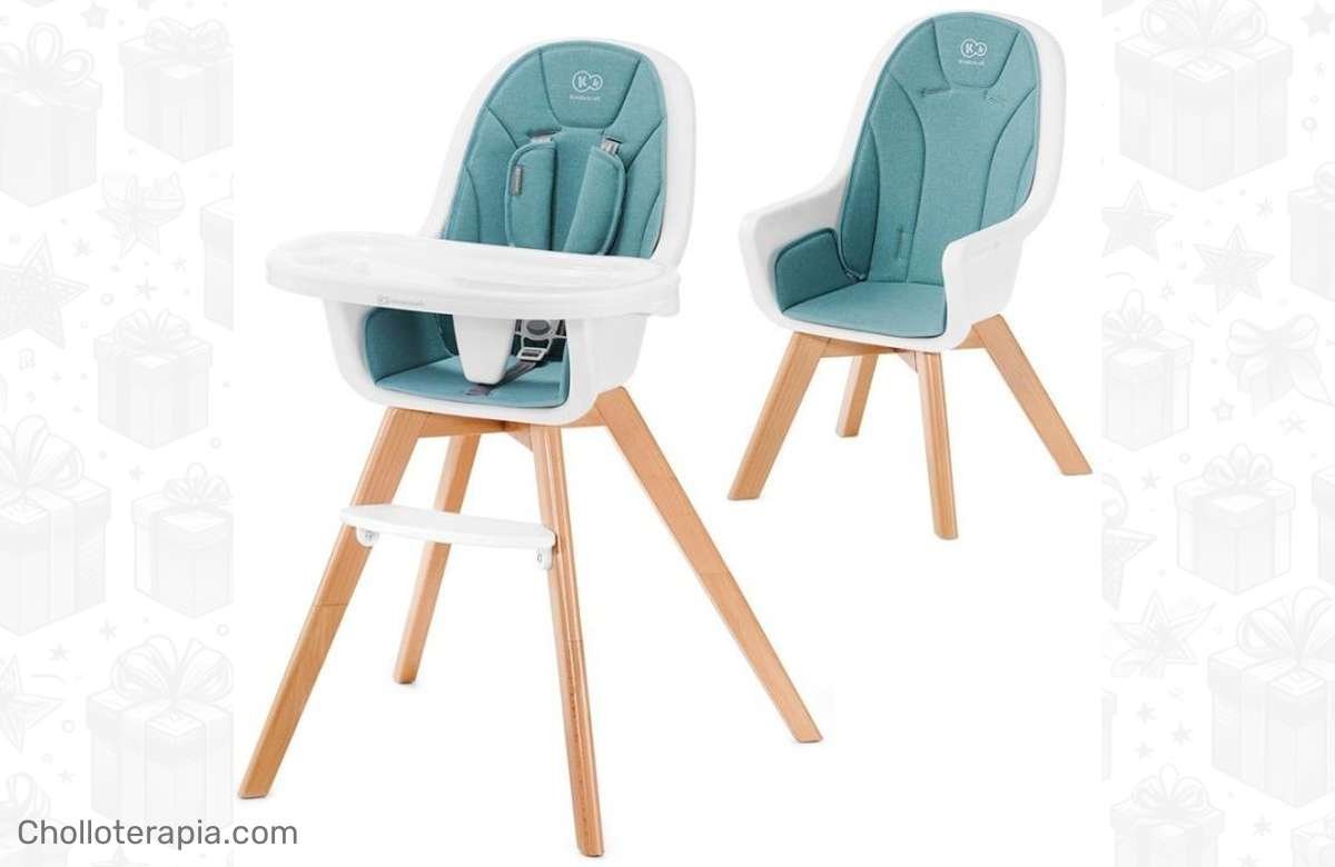 Aprovecha la oferta increíble de la Trona Tixi Convertible de Kinderkraft y dale lo mejor a tu bebé