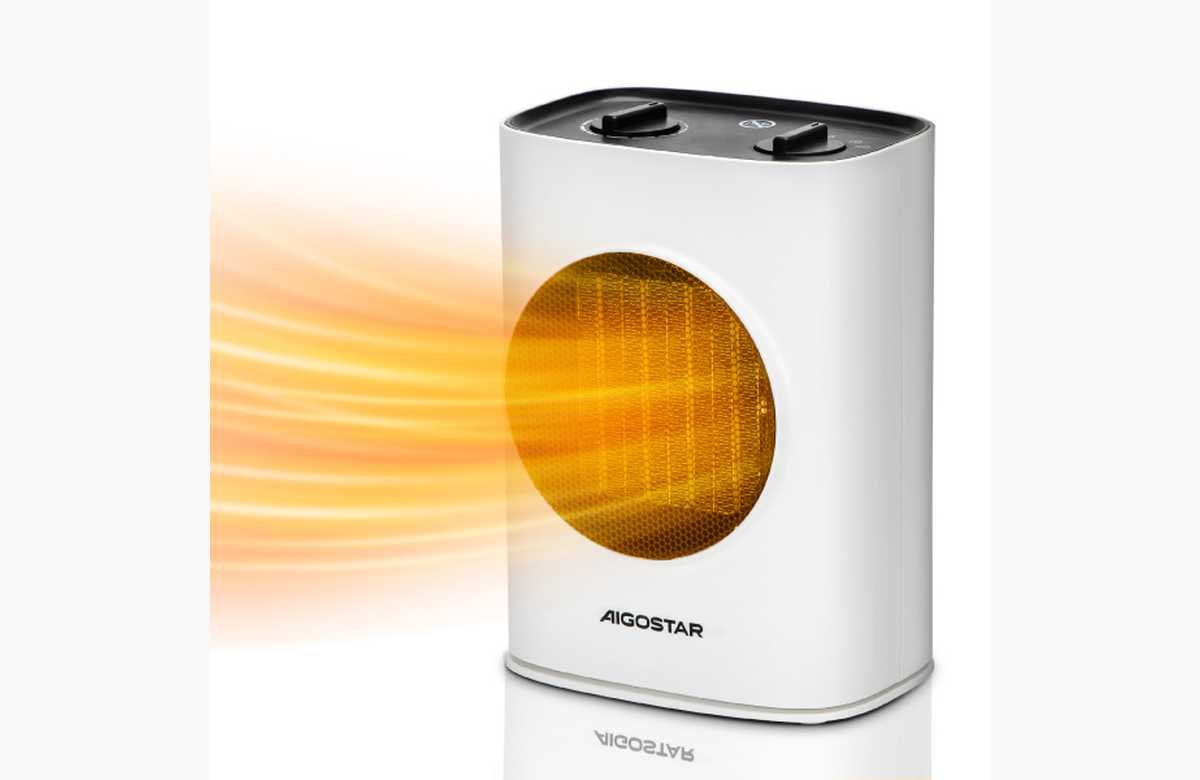 ¡Dile adiós al frío en tu baño con el súper rápido calefactor Aigostar David!