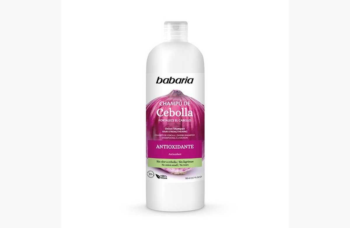¡Dale vida a tu cabello con el Champú de Extracto de Cebolla de Babaria!