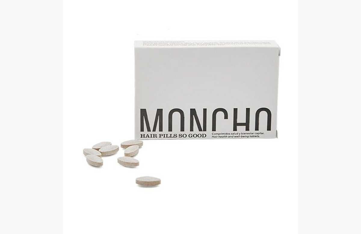 Tienes que probar Moncho moreno Hair Pills, ¡el secreto para un cabello increíble!