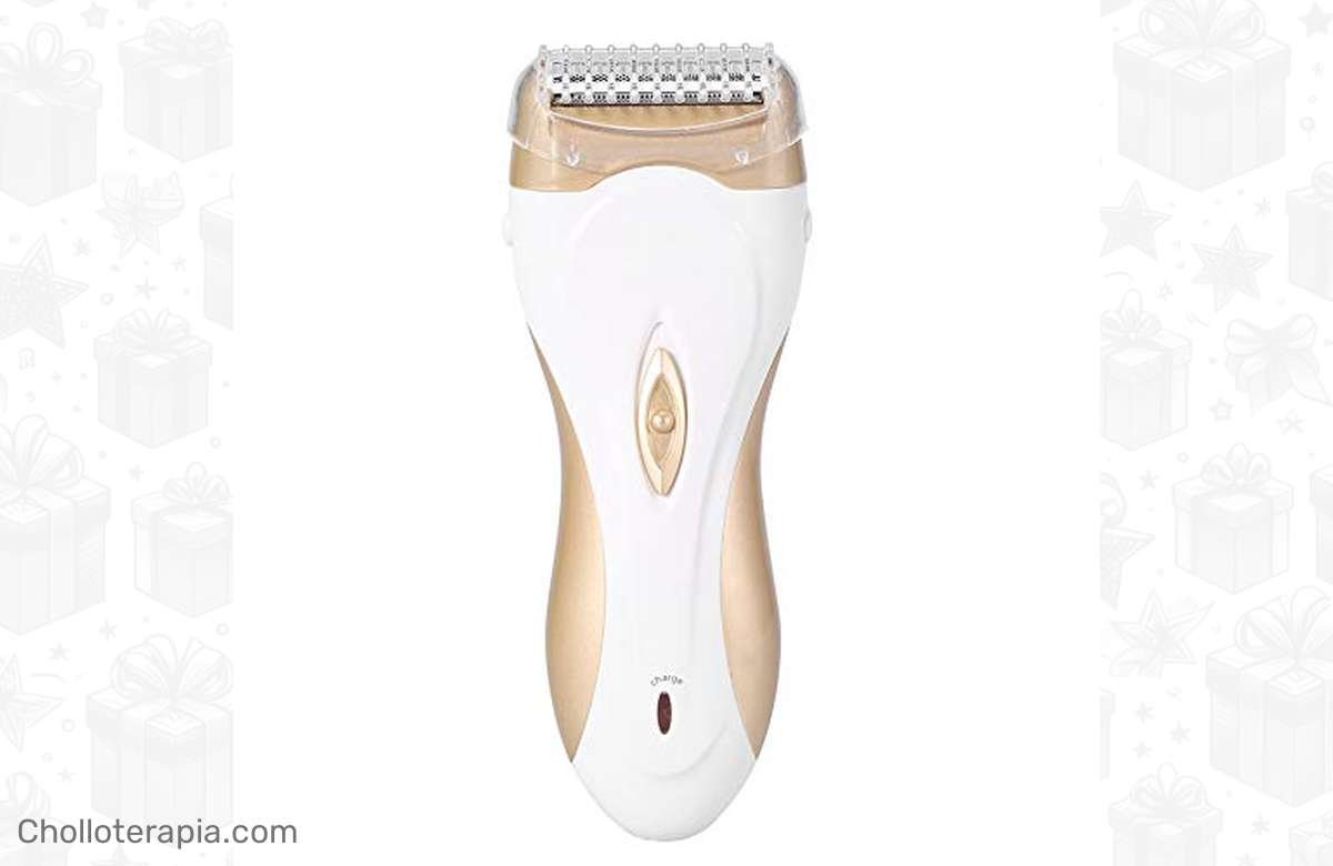 Consigue una depilación perfecta con la afeitadora eléctrica para mujeres, ¡en seco y húmedo! ¡No te resistas!