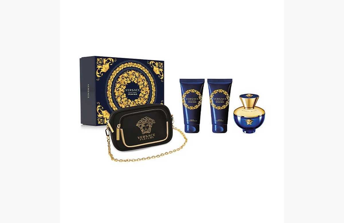 Consigue el aroma que te hará brillar: Versace Estuche Dylan Blue Pour Femme con un descuento increíble.
