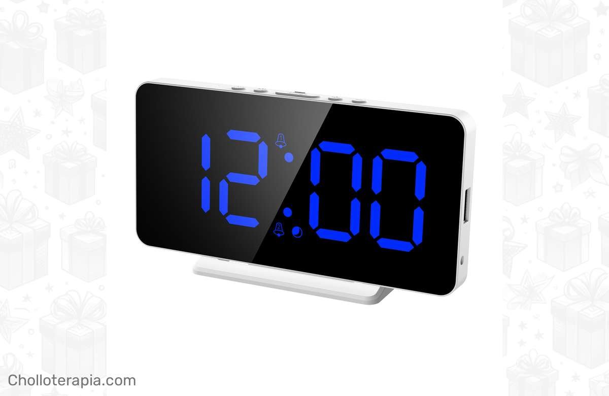 Despierta con estilo: El reloj despertador inteligente LED que tu hogar necesita ahora mismo