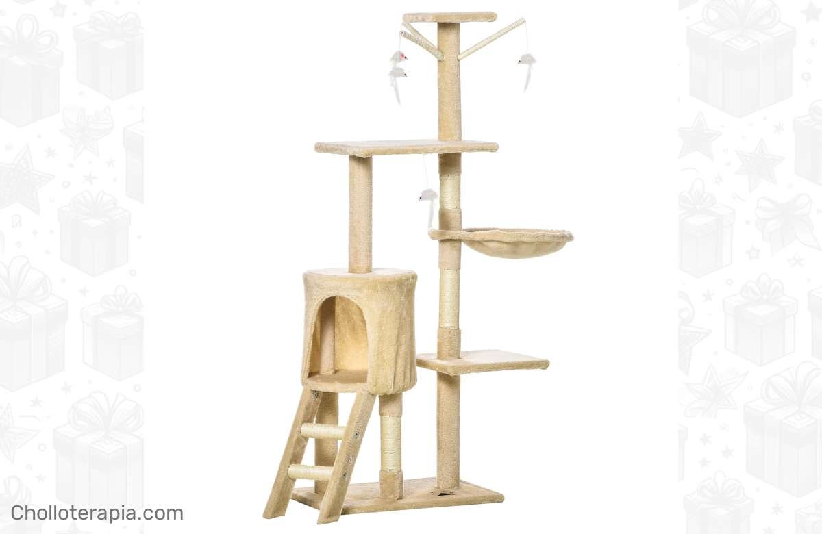 El rascador gigante para gatos que hará flipar a tu peludo ¡Compra ahora y ahorra!