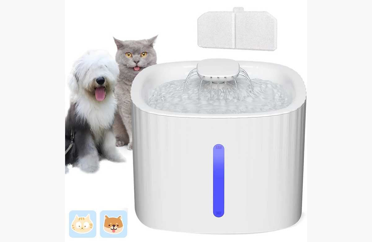 ¡La solución perfecta para el sediento minino! Fuente Ultra Silenciosa para Gatos: ¡Adiós a la preocupación!