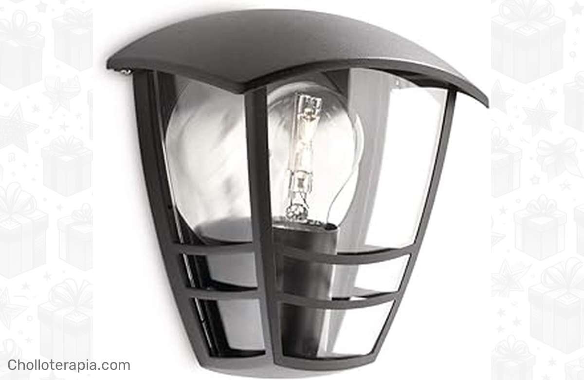 Ilumina tu jardín con estilo y a un precio único con la increíble oferta de la lámpara de pared Philips Lighting My Garden Creek
