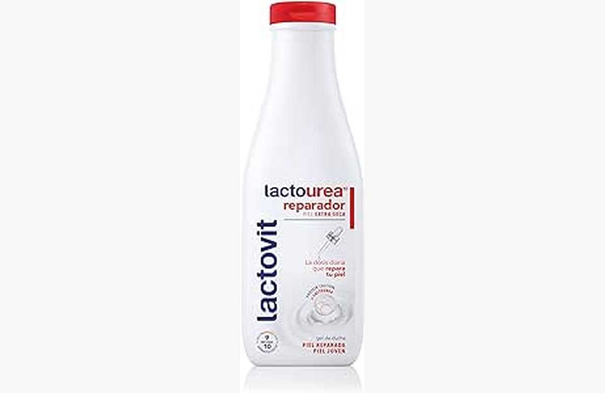¡Descubre el secreto de una piel poderosa y rejuvenecida con Lactovit – Gel de Ducha Reparador Lactourea!