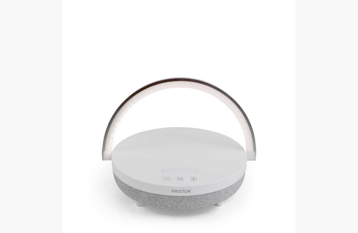 ¡Ilumina tu vida con estilo! Lámpara LED inalámbrica: altavoz, cargador y más
