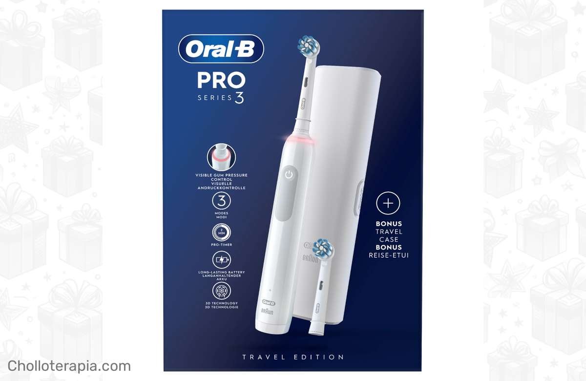 Lleva tu sonrisa al siguiente nivel con el increíble cepillo de dientes eléctrico Oral-B Pro Series 3