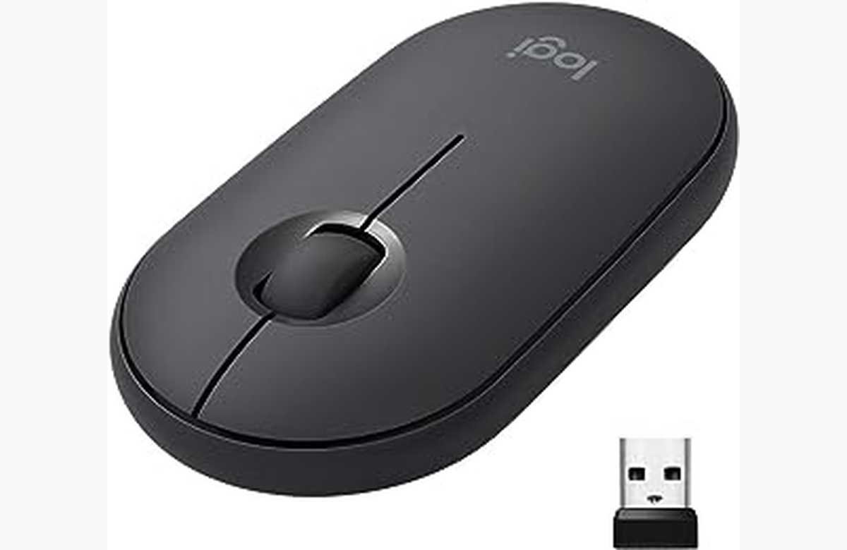 ¡El ratón inalámbrico Logitech Pebble: La solución perfecta para trabajar y jugar sin ruidos!