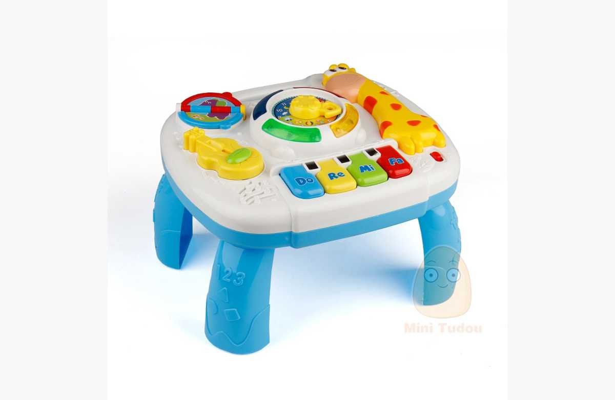 ¡Dale ritmo a la infancia de tu bebé con esta increíble oferta de mesa de música educativa!