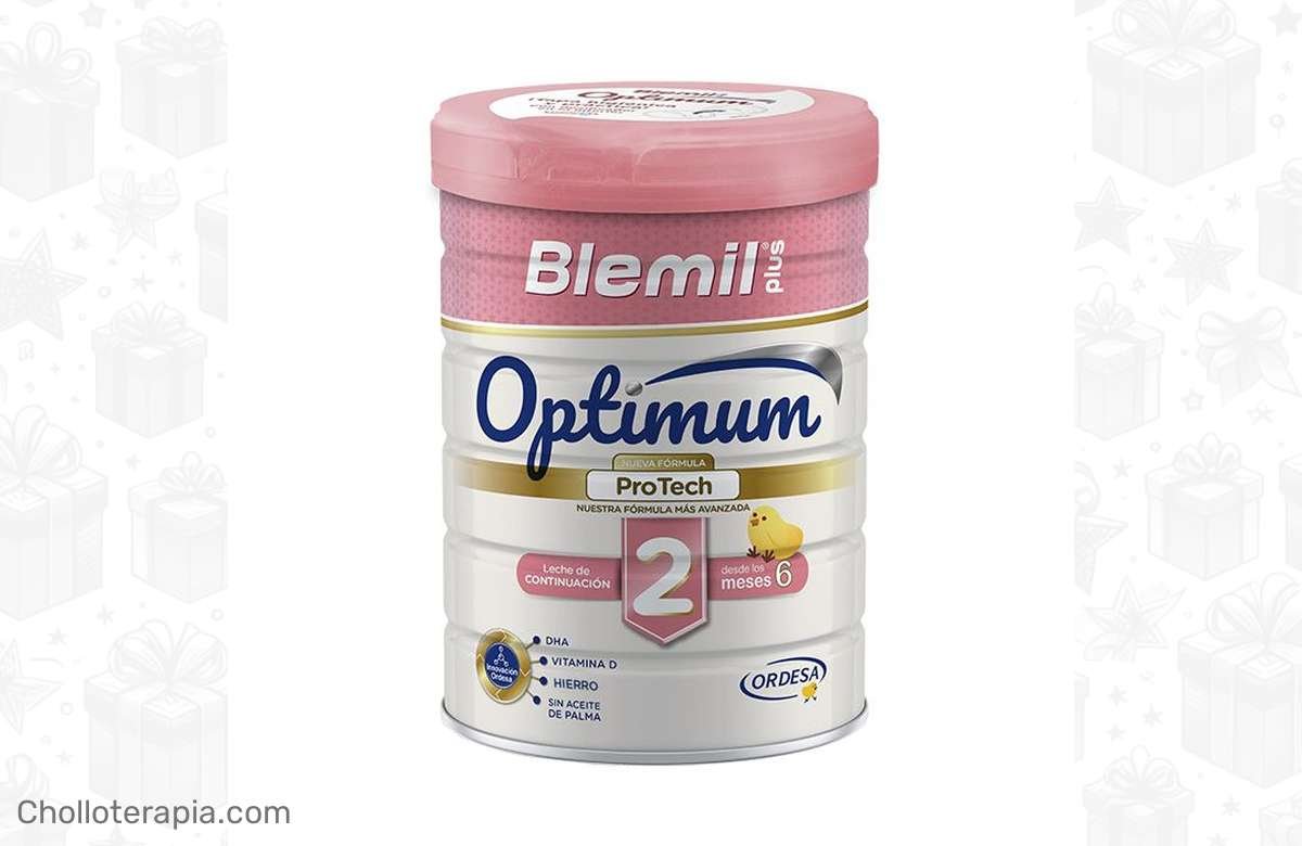 Optimum 2: La leche de continuación perfecta para tu bebé +6 meses. ¡Dale lo mejor con Blemil Plus!