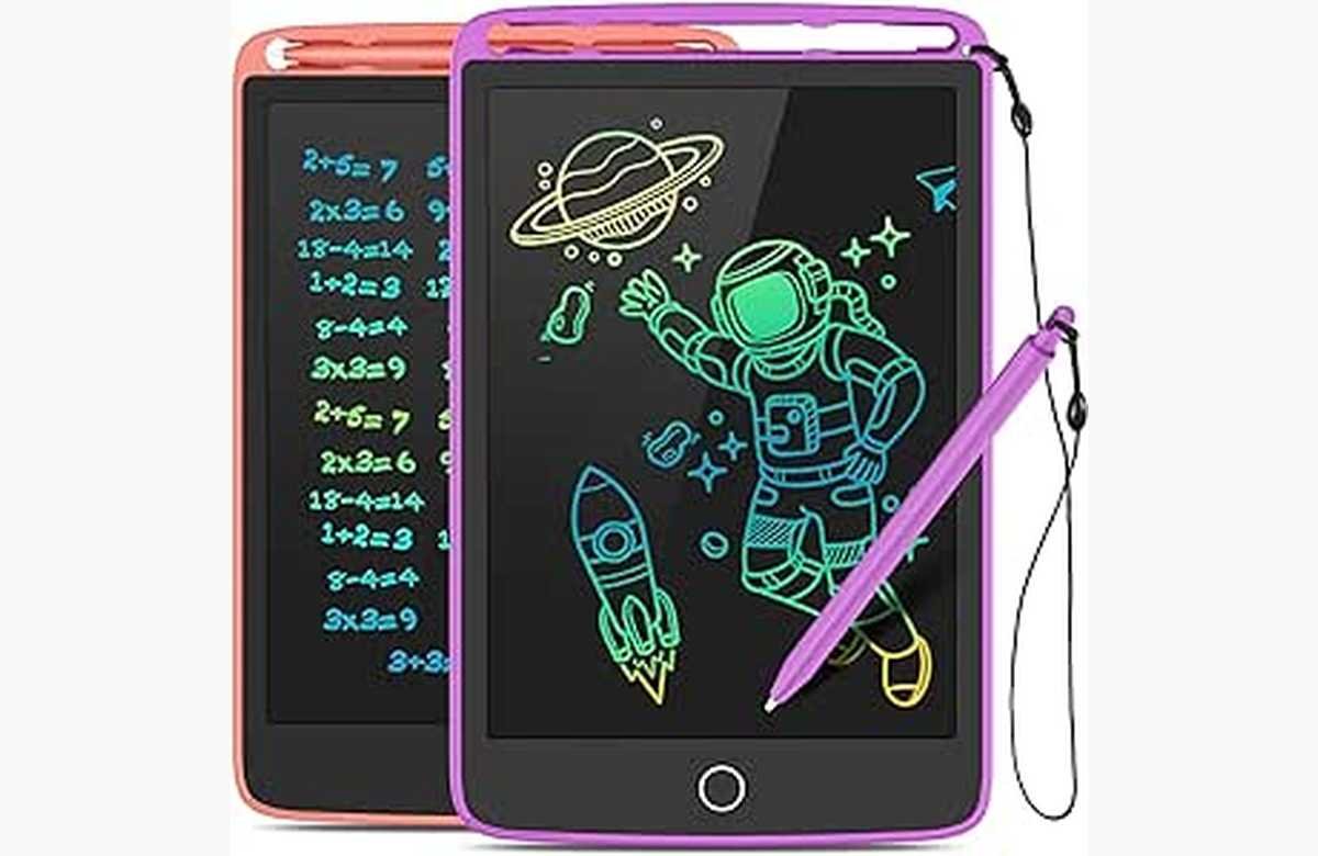 ¡Diversión educativa garantizada con nuestras Pizarras LCD coloridas para los peques!