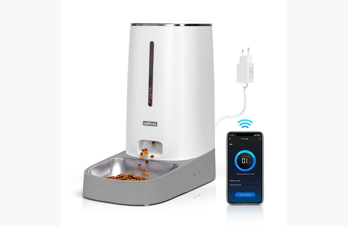 ¡No pierdas más tiempo! Alimenta a tus mascotas en cualquier momento con el dispensador inteligente. ¡Descuento y envío gratis!