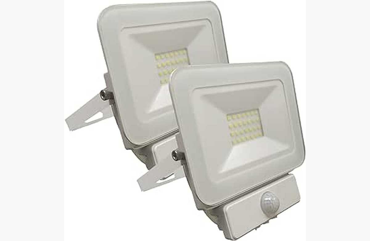 ¡No te quedes sin iluminación! Pack 2x Foco Proyector LED 20W con Sensor de Movimiento. ¡Oferta por tiempo limitado!