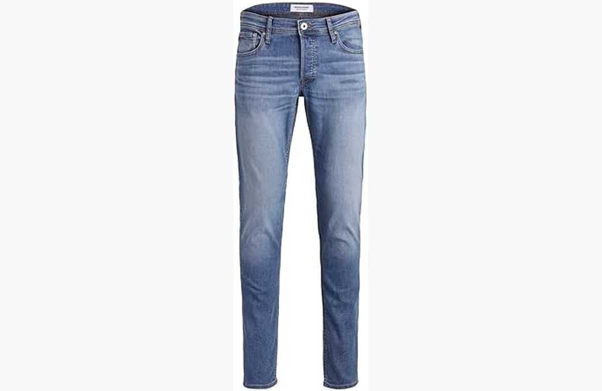¡Dale estilo a tu look con los jeans Jack & Jones Men Slim Fit Glenn Skinny Tapered! Descuento imperdible, ¡no dejes pasar esta oportunidad única!
