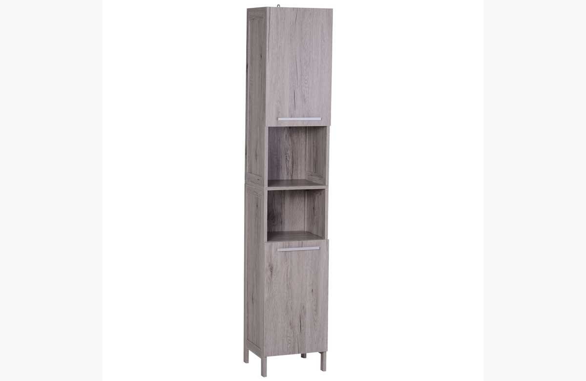 ¡Consigue el mueble auxiliar para baño que estabas buscando! Almacenamiento amplio y estilo moderno a precio irresistible.