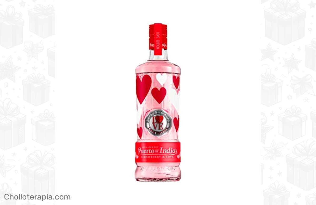 ¡Aprovecha el descuentazo en la ginebra más exquisita de fresa: Gin Puerto de Indias Love Edition!