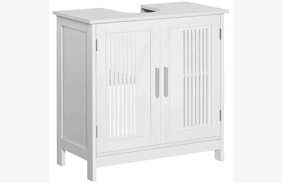 ¡Renueva tu baño! Mueble de madera para lavabo: moderno, funcional y en blanco. ¡Descúbrelo ya!