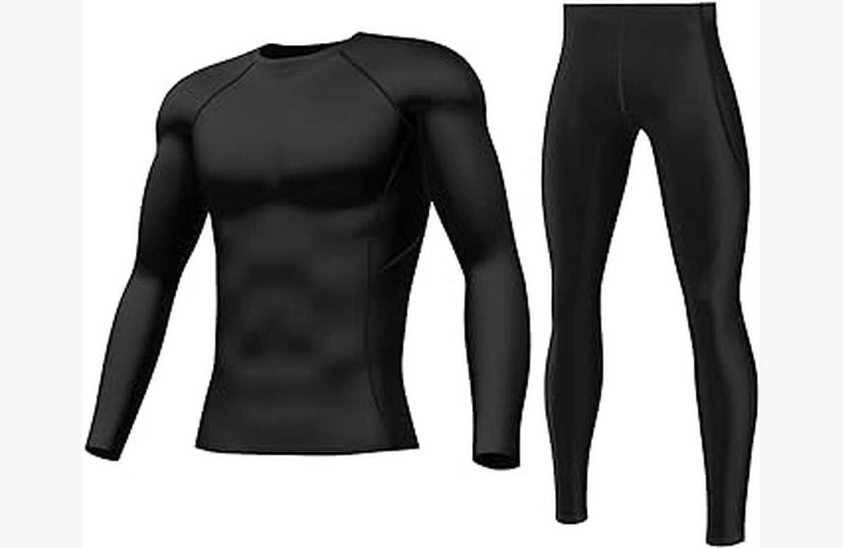 ¡Mantén el calor en tus deportes favoritos con esta oferta de ropa interior térmica para hombre!