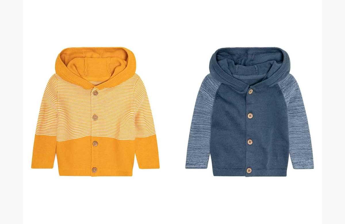 ¡Rebajas de infarto! Chaqueta de punto con capucha para bebé al precio más bajo