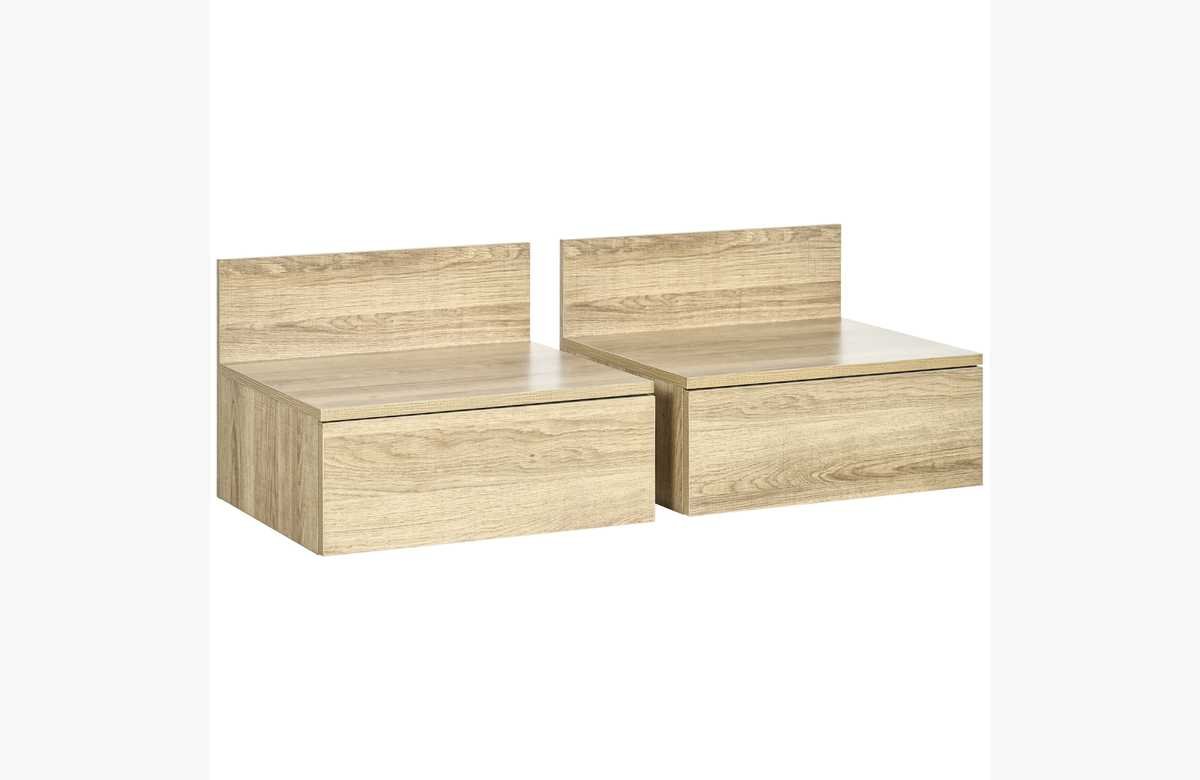¡No dejes escapar este increíble oferta! Mesitas de noche flotantes con cajón a un precio de locura. ¡Corre y aprovecha ya!