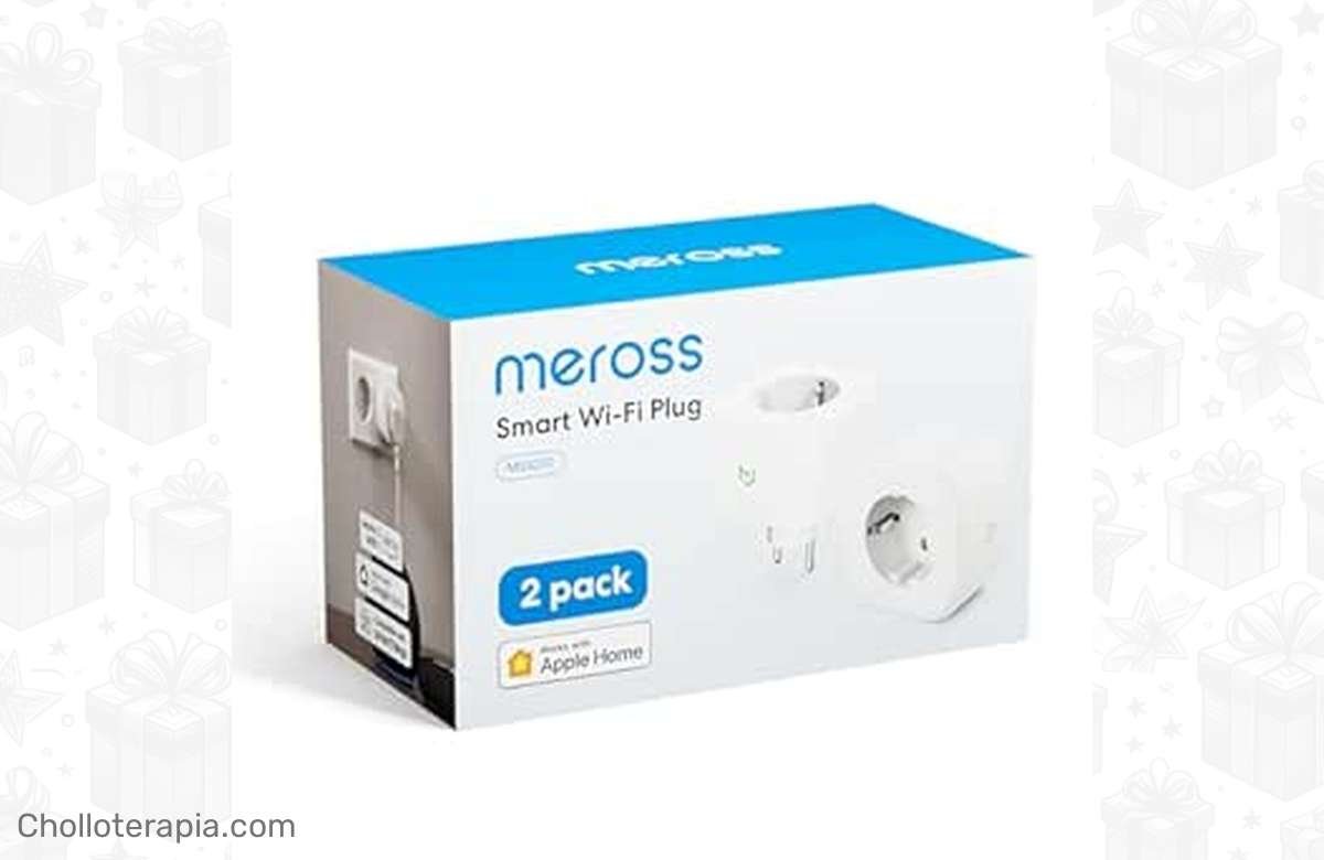 ¡No te pierdas esta increíble oferta! Enchufes inteligentes WiFi Meross, controla tus dispositivos con un solo clic.