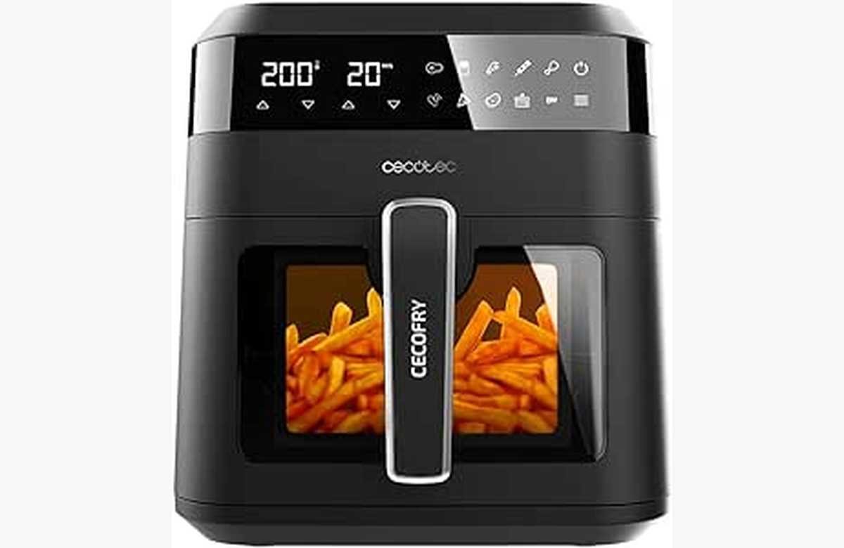 freidora sin aceite Cecotec Cecofry Experience Window 6000 ¡Corre antes de que se agote!