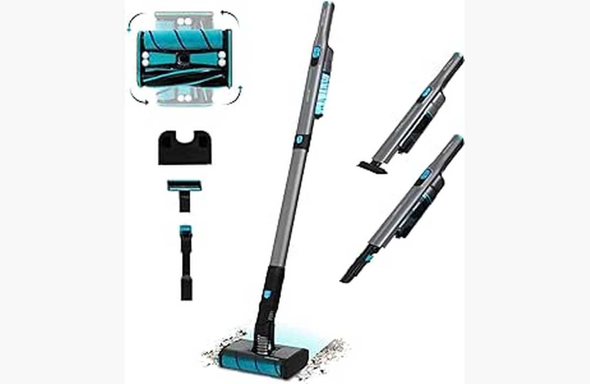 ¡Limpia tu hogar sin esfuerzo! Descubre el aspirador vertical Cecotec Scoba 2100 Twice: ligero, potente y con 45 mins de autonomía