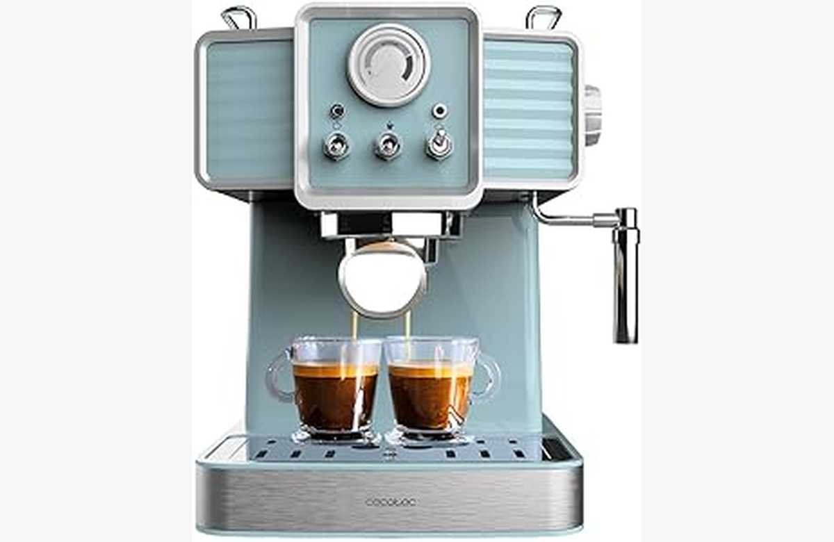 ¡Despierta tus mañanas con estilo y sabor! Cafetera Vintage de 20 Bares, ¡irresistible oferta!