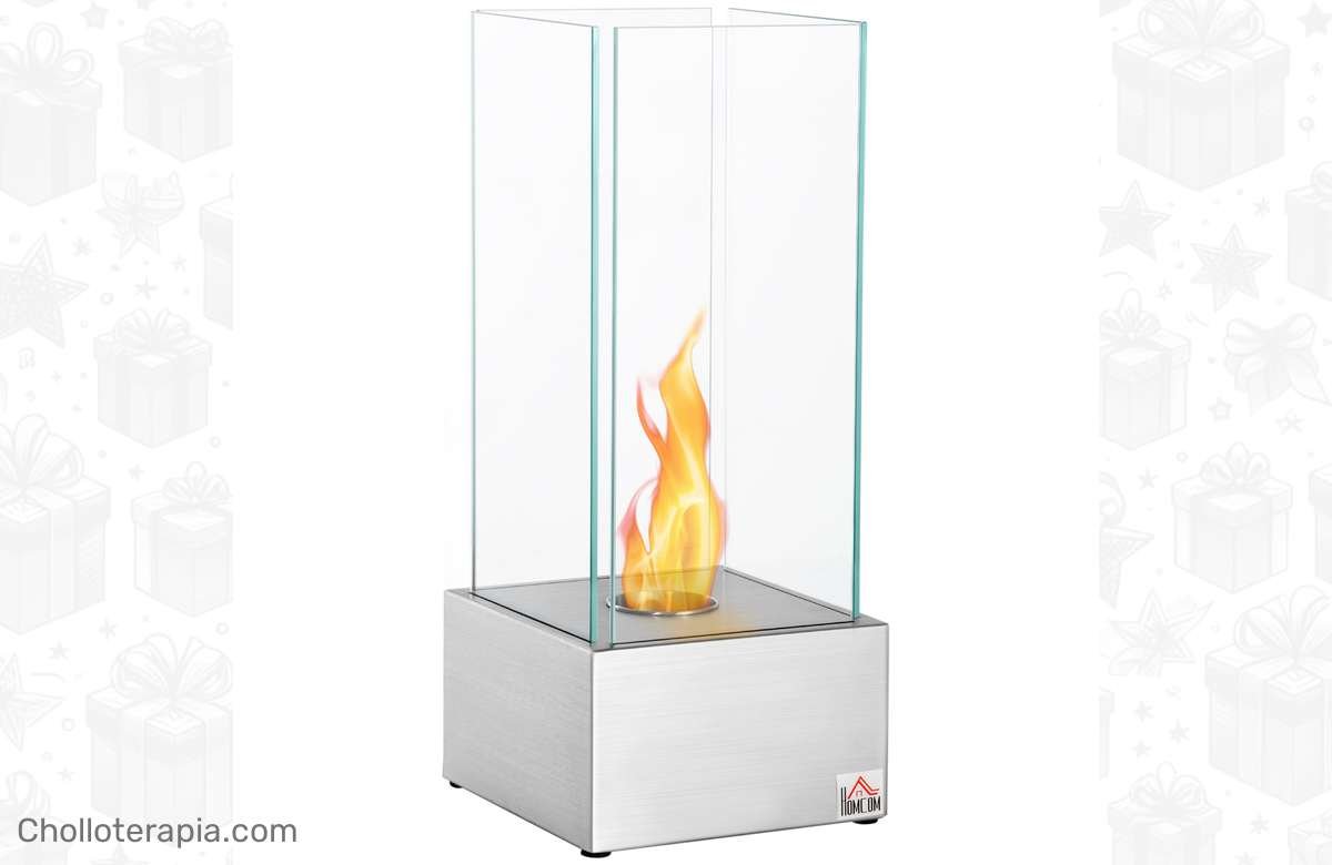 ¡Calienta tu hogar con estilo y ahorra con nuestra chimenea de bioetanol!