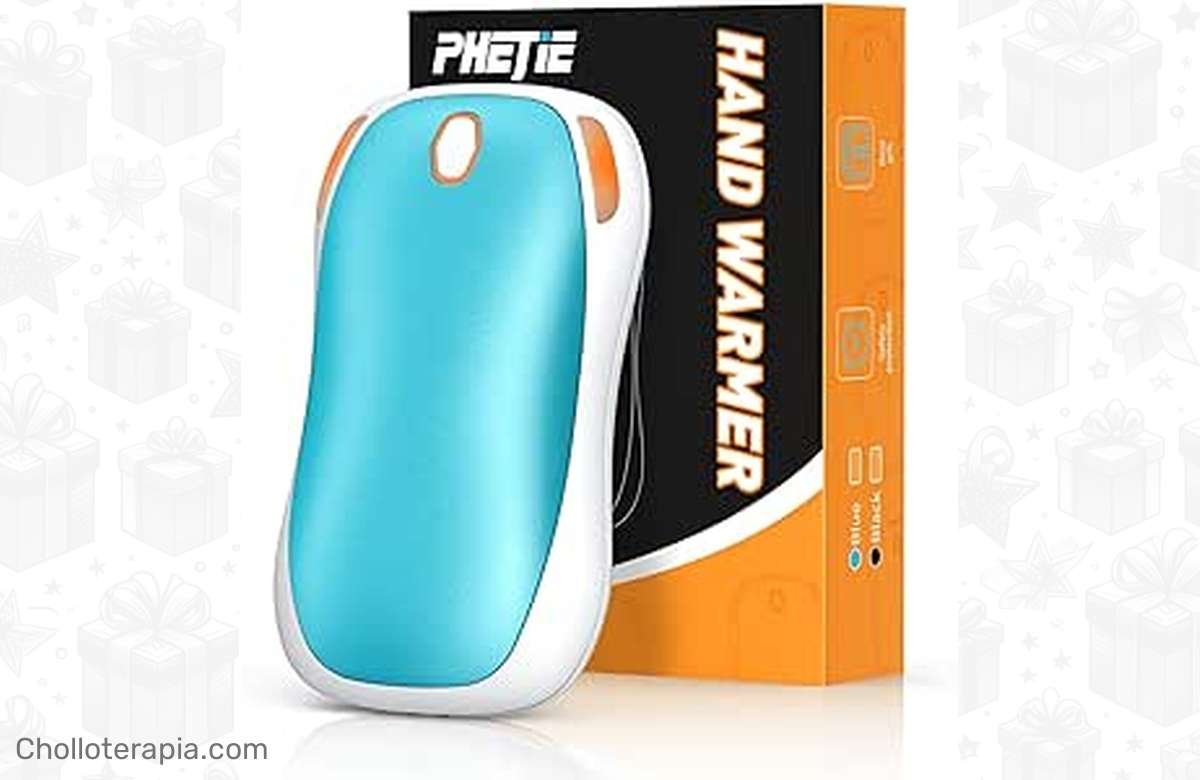 Manos calientes siempre a tu alcance: Calentador de Manos Recargable ¡El complemento perfecto para tus aventuras al aire libre!