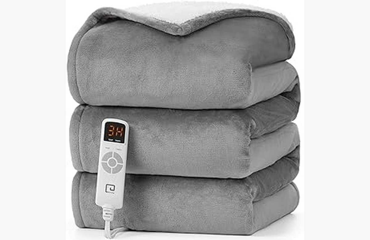 ¡Noches cálidas y acogedoras con la Manta eléctrica EHEYCIGA de 160x130cm! ¡Aprovecha ya esta oferta impresionante!