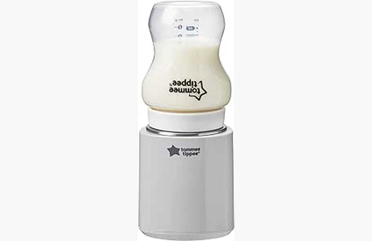 ¡El must-have para mamás viajeras! Calientabiberones portátil recargable por USB, ¡no te lo pierdas!