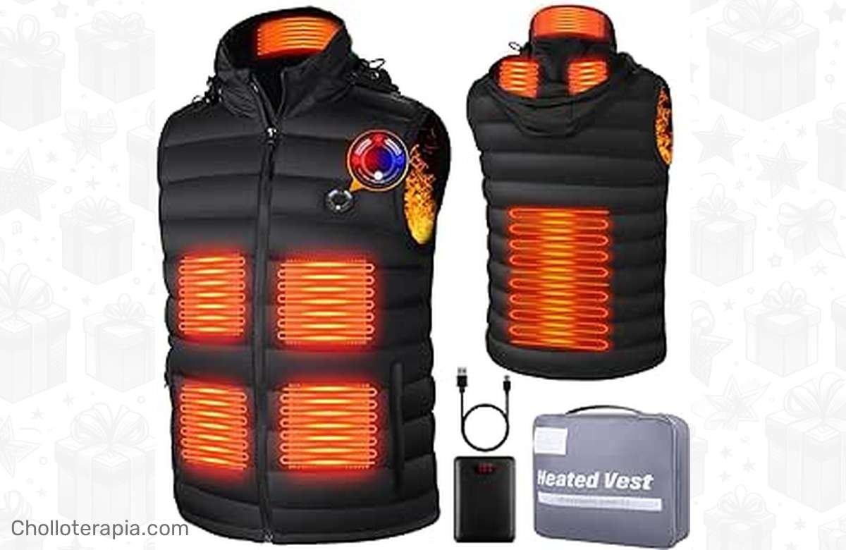 ¡Consigue ya tu chaleco calefactable y olvídate del frío en tus aventuras al aire libre!