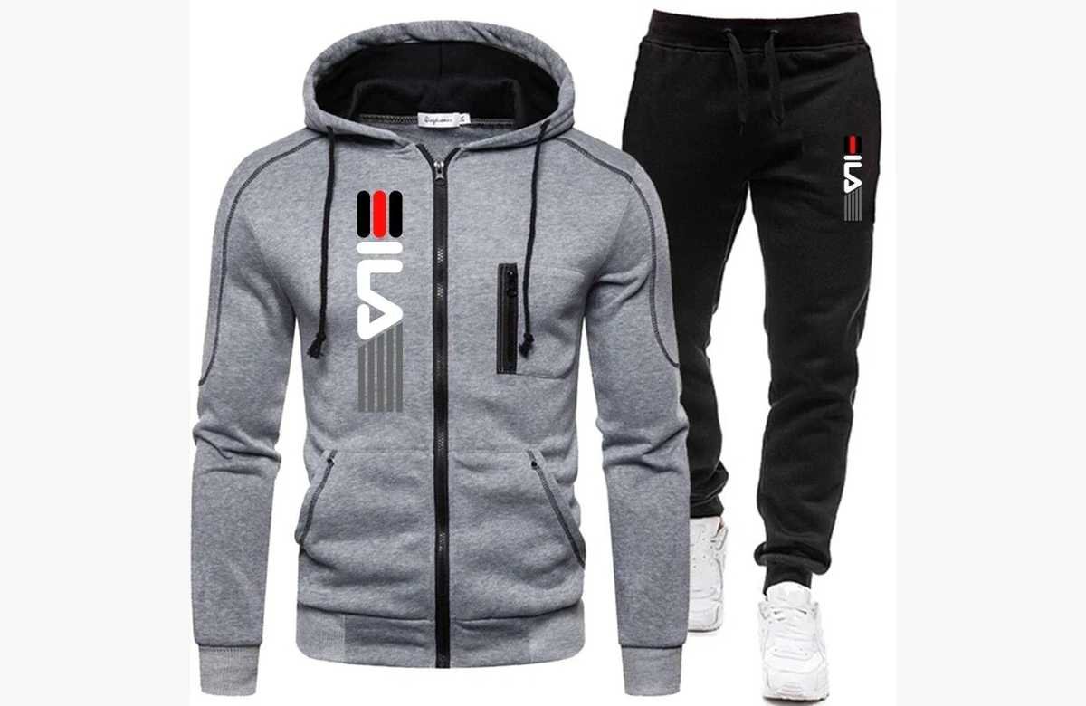 ¡Consigue tu chándal deportivo Falso Fila y marca estilo con un toque casual y atlético!