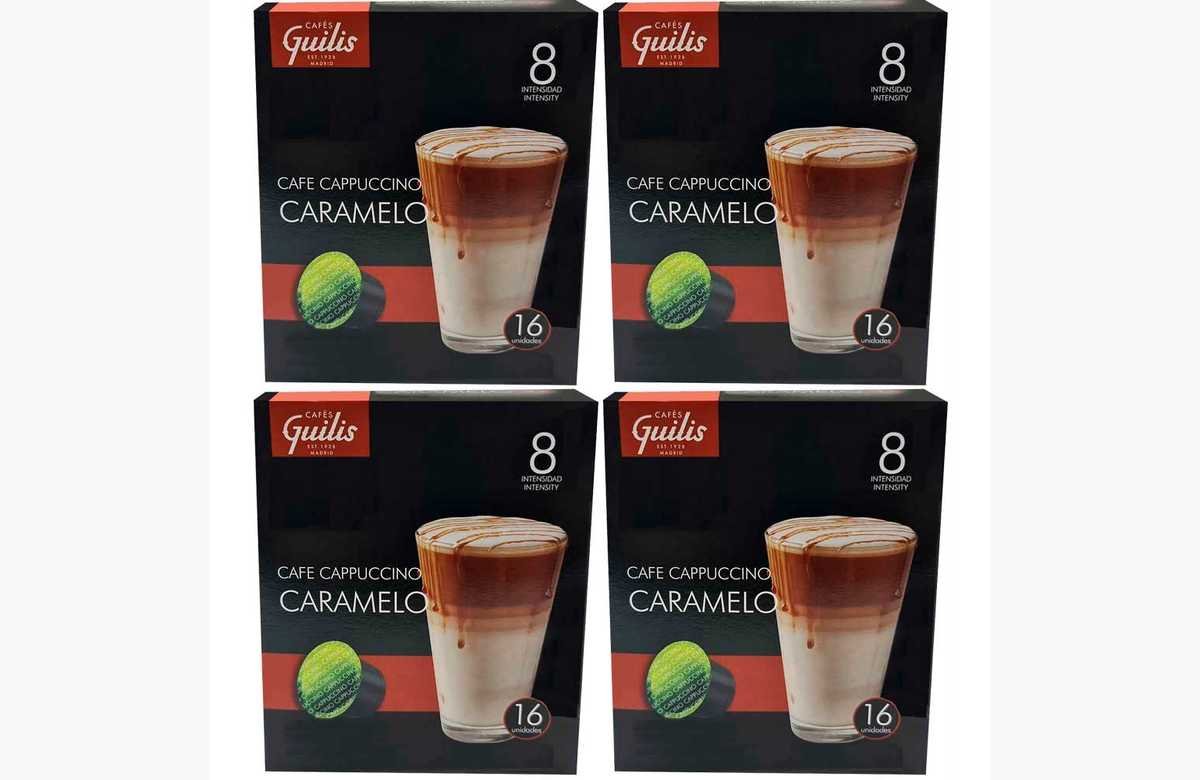 ¡Disfruta del café al máximo con este chollazo! 4 cajas de Capuccino Caramelo a precio de ganga
