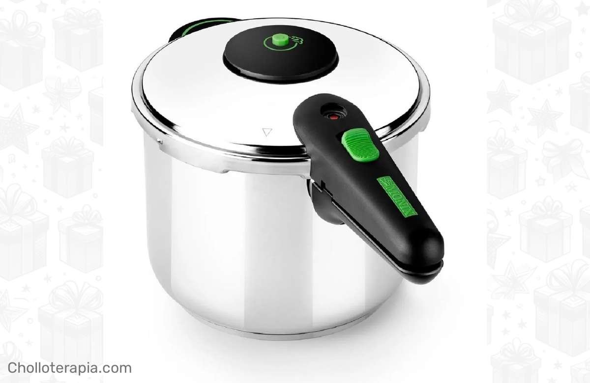 ¡Cocina al instante con la fabulosa olla a presión Monix Presto! ¡No te quedes sin ella!