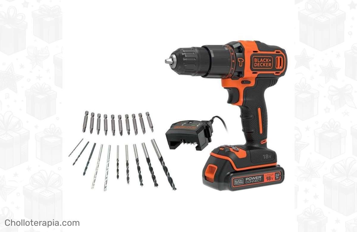 ¡Consigue el mejor taladro Black and Decker 18V con potencia y accesorios incluidos a un precio increíble!