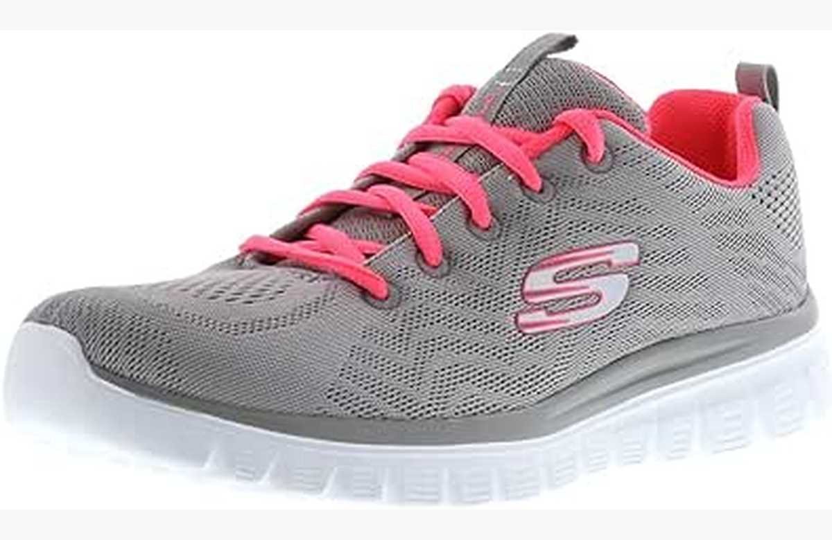 Luce a la moda con las zapatillas Skechers Graceful Get Connected y camina con estilo y comodidad ¡Hazlas tuyas ahora!
