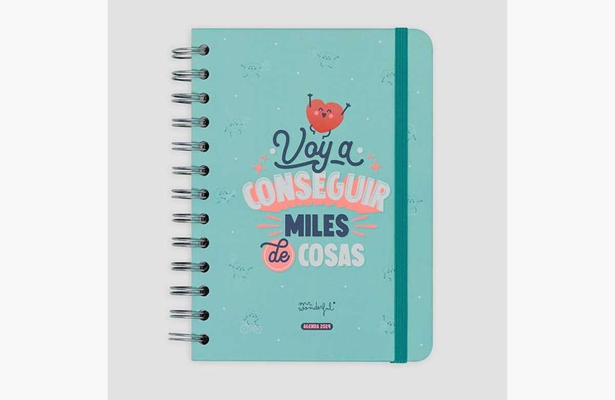 ¡Arranca el año con la agenda anual de Mr. Wonderful y haz realidad tus sueños! Aprovecha esta increíble oferta ahora mismo.