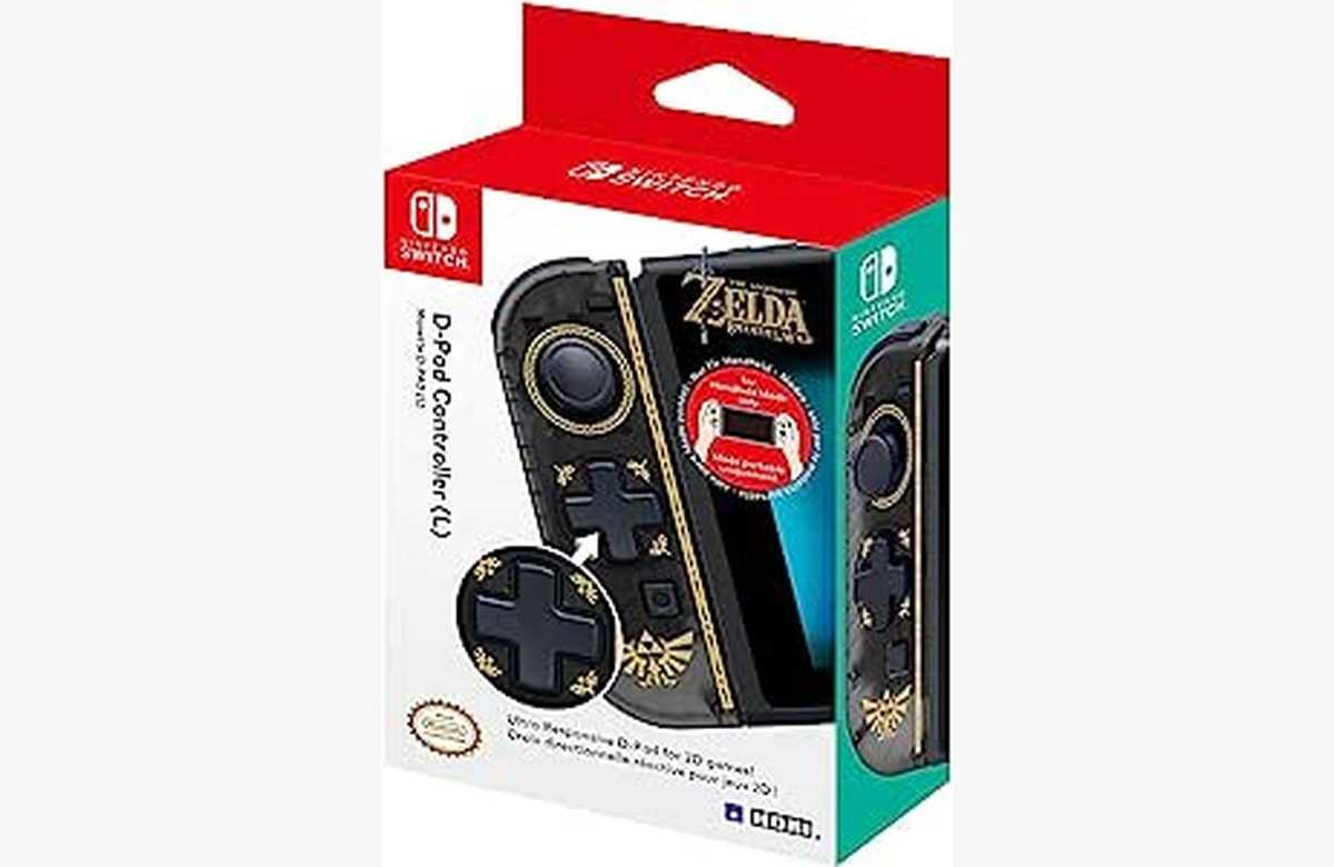 ¡Expande tus habilidades de juego en la Nintendo Switch con el Controlador D-Pad Zelda! ¡Lleva tu diversión a otro nivel!