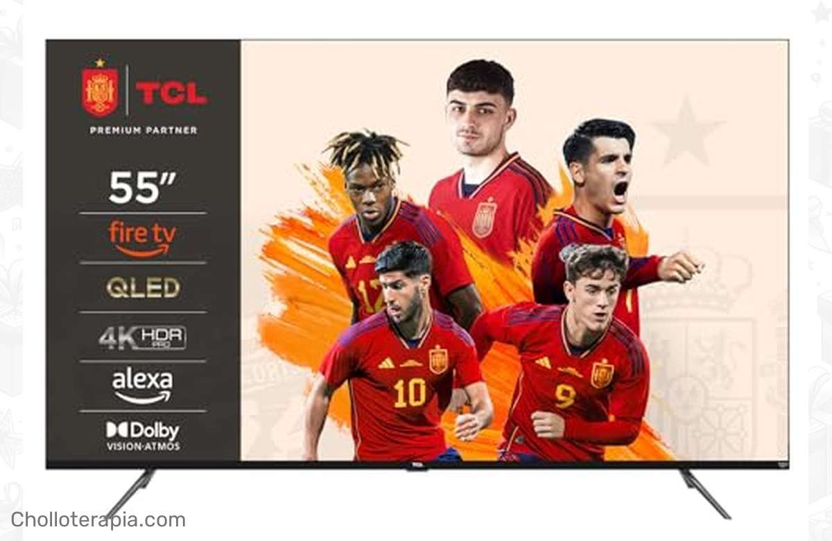 ¡Date prisa y adquiere el TCL 55CF630! Imágenes asombrosas en 4K Ultra HD, HDR 10+, Dolby Vision & Atmos. ¡No dejes pasar esta oportunidad!