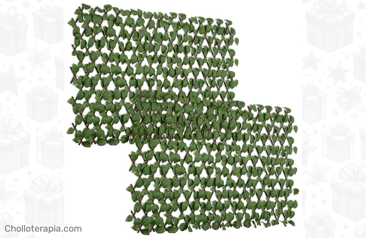 Ahorra tiempo y dinero con nuestro seto artificial de calidad premium: protección UV, fácil de extender y a un precio inigualable. ¡No te lo pierdas!