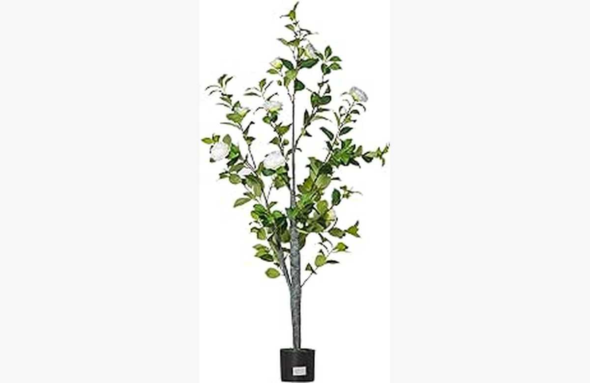 ¡Decora tu hogar con estilo! Árbol de Camelia Artificial 150 cm: ¡realismo increíble!