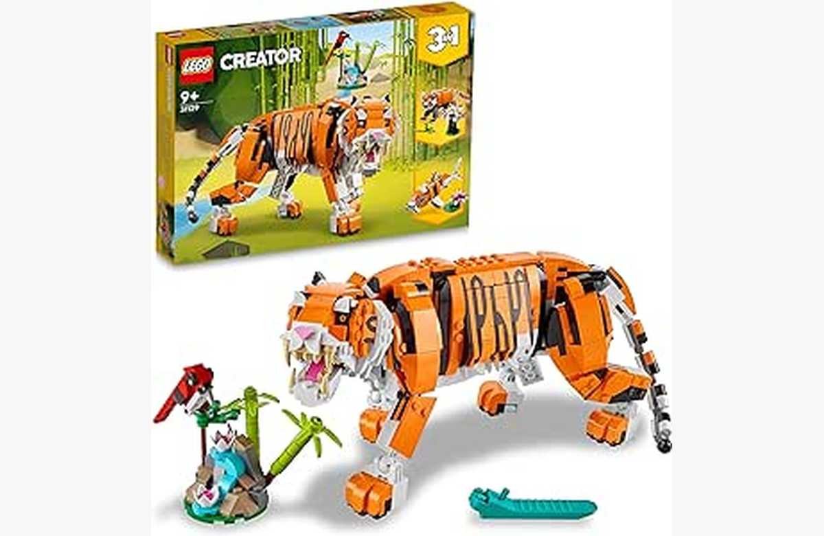 ¡Construye tu propio reino animal con el increíble LEGO 31129 Creator 3en1!