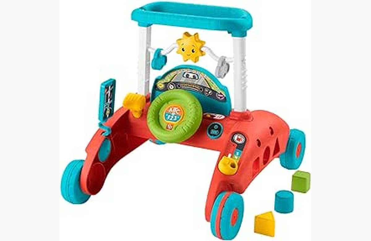 ¡Dale a tu bebé la diversión que se merece con el increíble andador 2 en 1 de Fisher-Price!